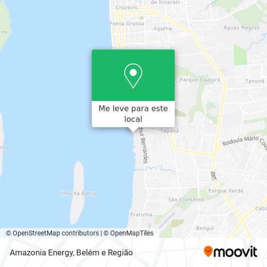 Amazonia Energy mapa