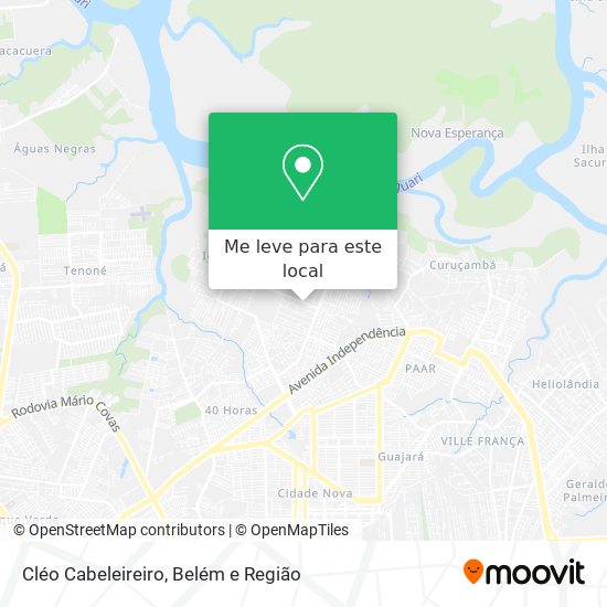 Cléo Cabeleireiro mapa