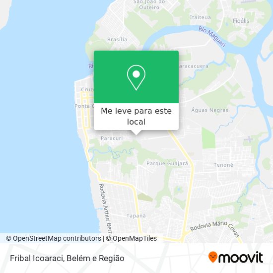 Fribal Icoaraci mapa