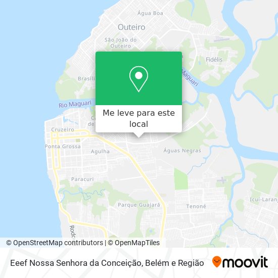 Eeef Nossa Senhora da Conceição mapa
