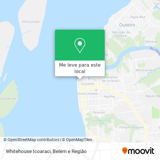 Whitehouse Icoaraci mapa