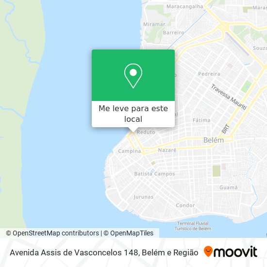 Avenida Assis de Vasconcelos 148 mapa