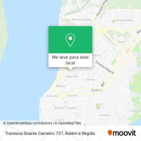 Travessa Soares Carneiro 737 mapa