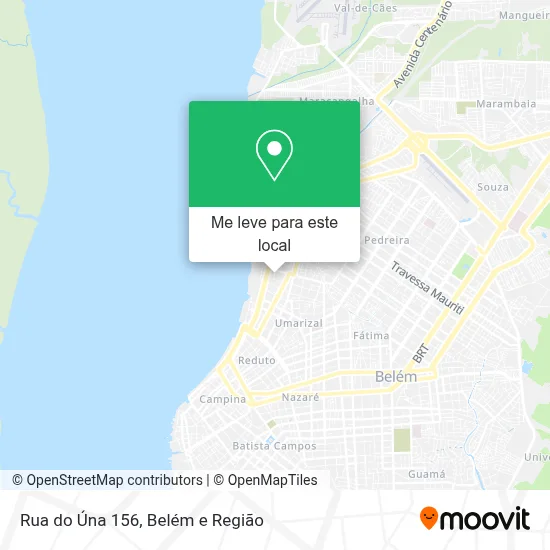 Rua do Úna 156 mapa