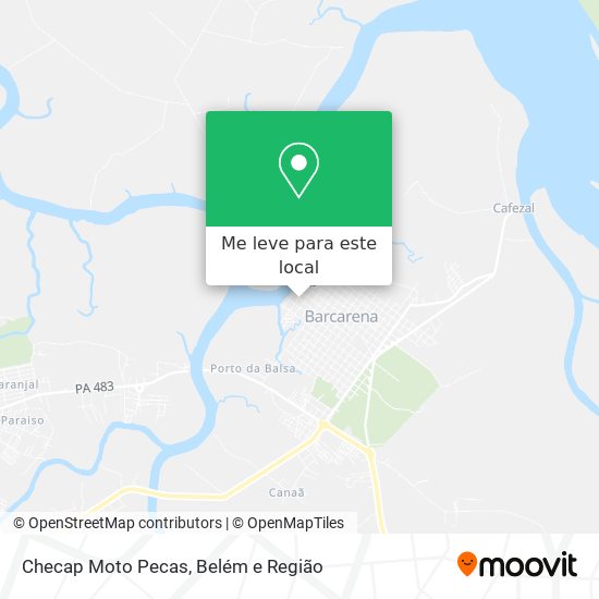 Checap Moto Pecas mapa