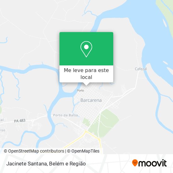 Jacinete Santana mapa