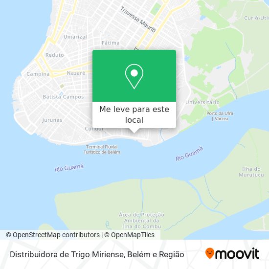 Distribuidora de Trigo Miriense mapa