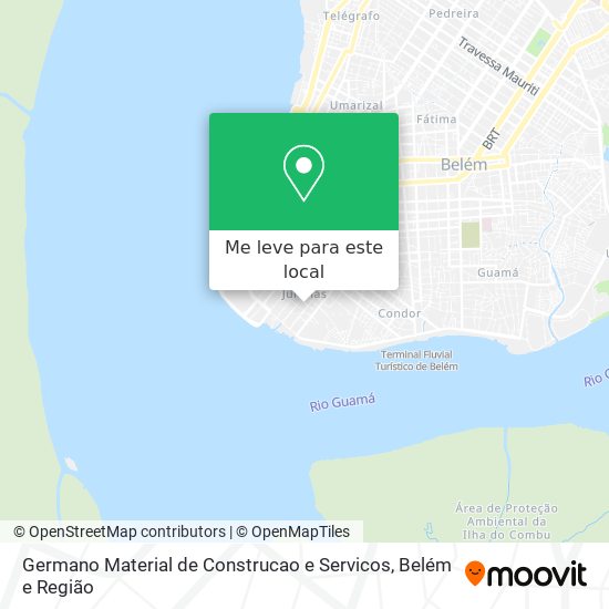 Germano Material de Construcao e Servicos mapa