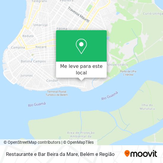 Restaurante e Bar Beira da Mare mapa