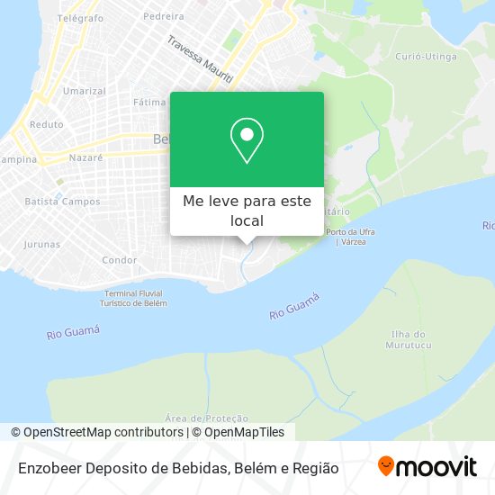 Enzobeer Deposito de Bebidas mapa