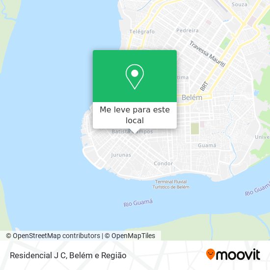 Residencial J C mapa
