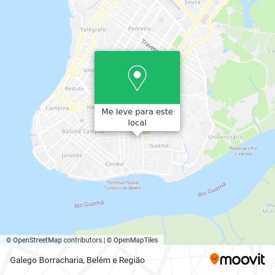 Galego Borracharia mapa