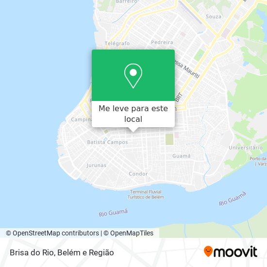 Brisa do Rio mapa