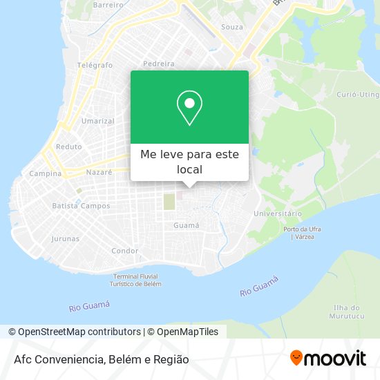 Afc Conveniencia mapa