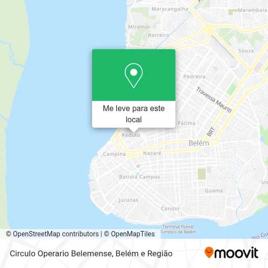 Circulo Operario Belemense mapa
