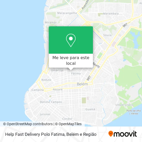 Help Fast Delivery Polo Fatima mapa