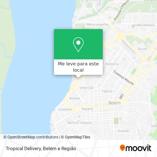 Tropical Delivery mapa