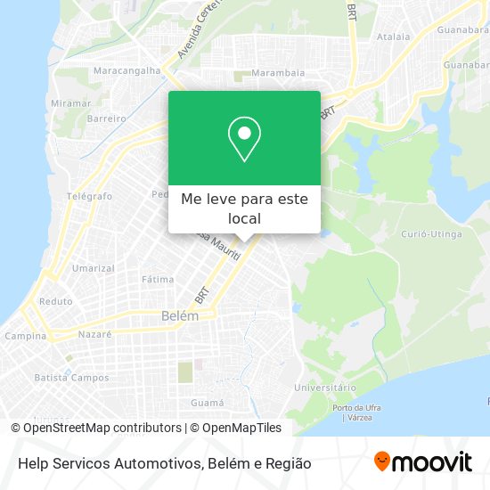 Help Servicos Automotivos mapa