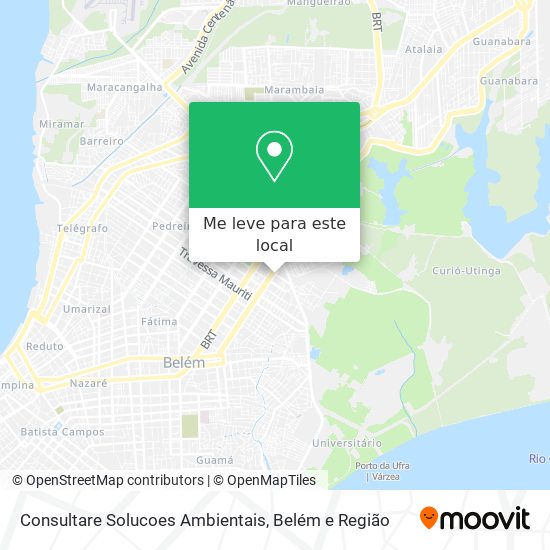 Consultare Solucoes Ambientais mapa