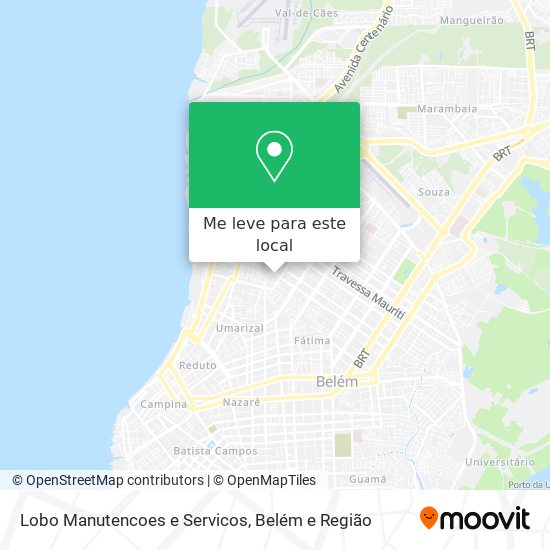 Lobo Manutencoes e Servicos mapa