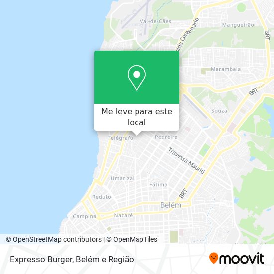 Expresso Burger mapa