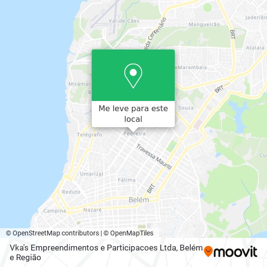 Vka's Empreendimentos e Participacoes Ltda mapa