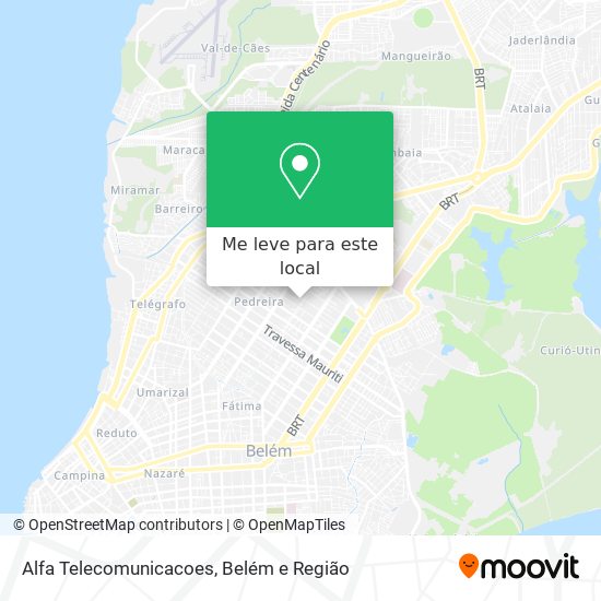 Alfa Telecomunicacoes mapa