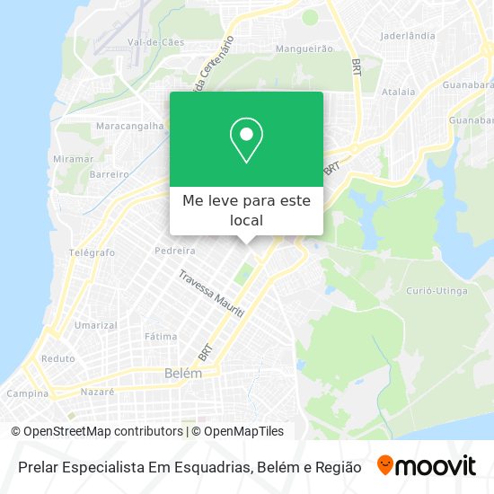 Prelar Especialista Em Esquadrias mapa