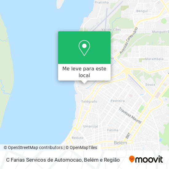 C Farias Servicos de Automocao mapa