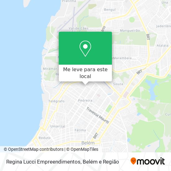 Regina Lucci Empreendimentos mapa