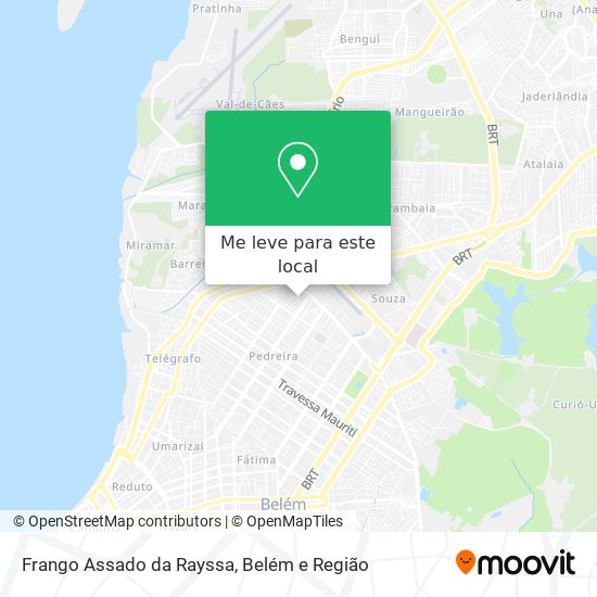 Frango Assado da Rayssa mapa