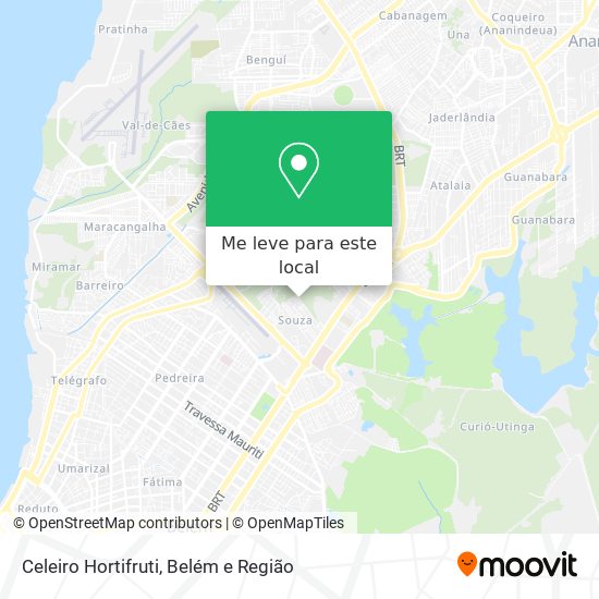 Celeiro Hortifruti mapa