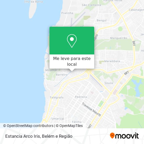 Estancia Arco Iris mapa