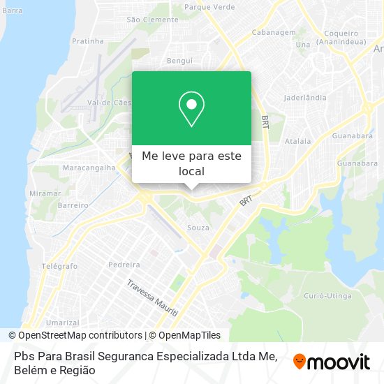 Pbs Para Brasil Seguranca Especializada Ltda Me mapa