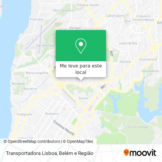 Transportadora Lisboa mapa