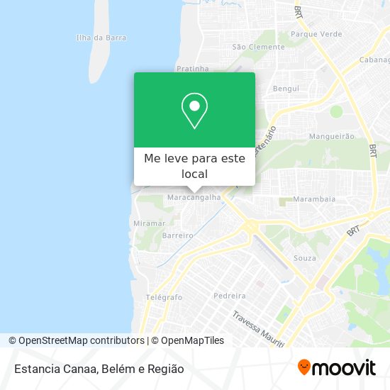 Estancia Canaa mapa