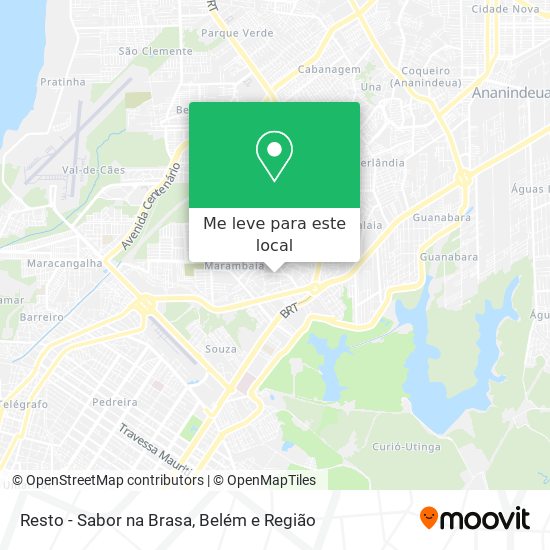 Resto - Sabor na Brasa mapa