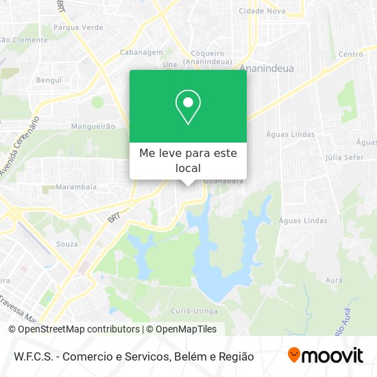 W.F.C.S. - Comercio e Servicos mapa