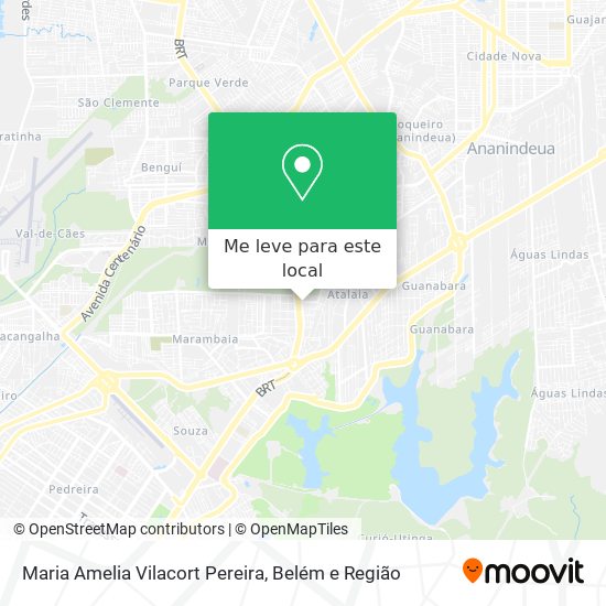 Maria Amelia Vilacort Pereira mapa