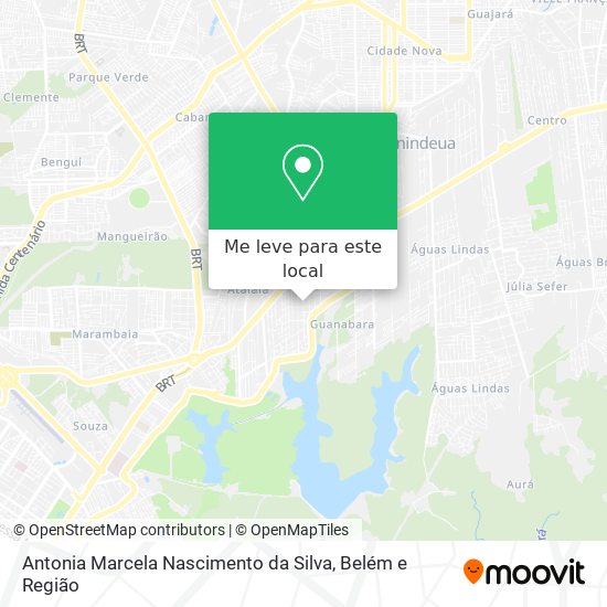 Antonia Marcela Nascimento da Silva mapa