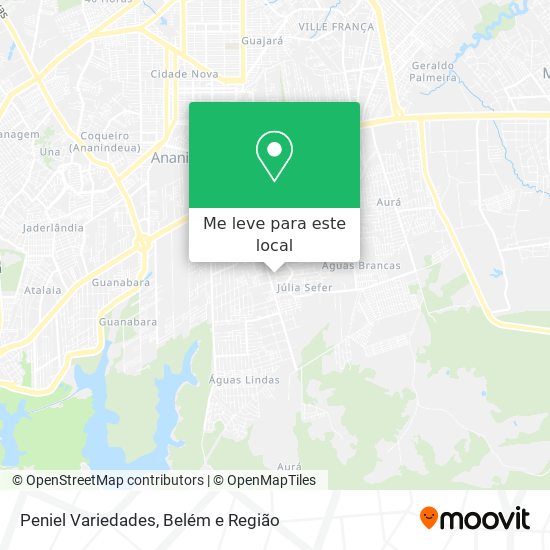 Peniel Variedades mapa