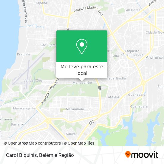 Carol Biquinis mapa