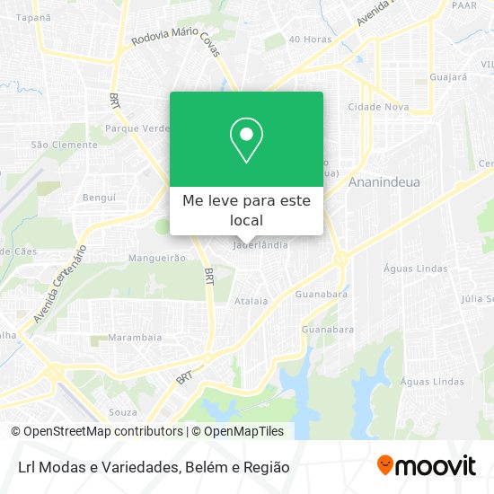 Lrl Modas e Variedades mapa