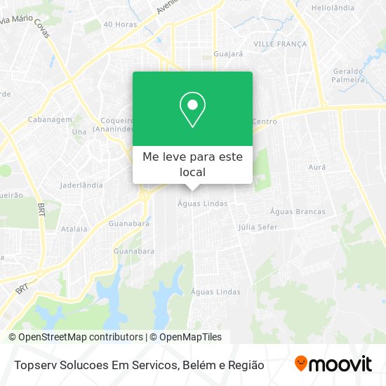 Topserv Solucoes Em Servicos mapa