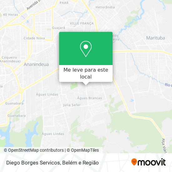 Diego Borges Servicos mapa