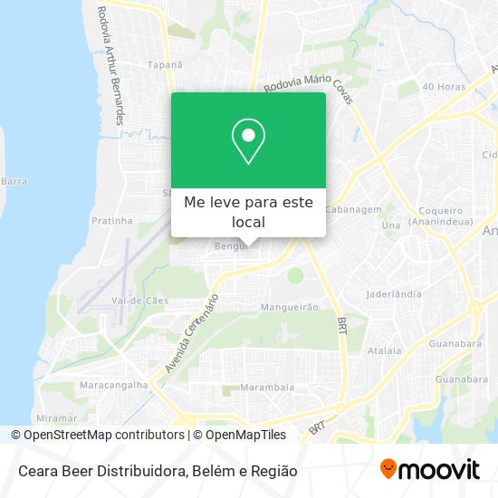 Ceara Beer Distribuidora mapa