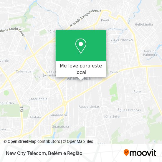 New City Telecom mapa