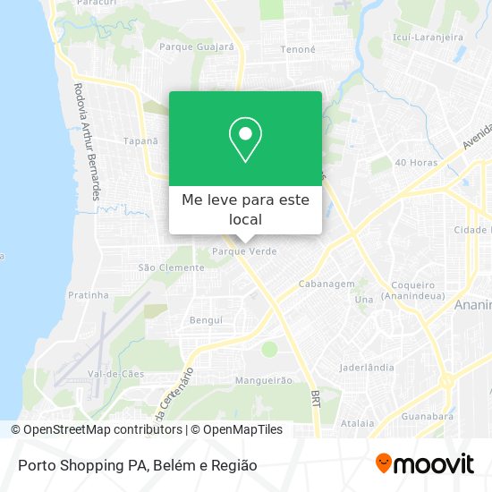 Porto Shopping PA mapa