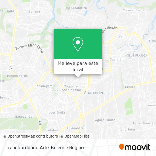 Transbordando Arte mapa