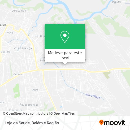 Loja da Saude mapa